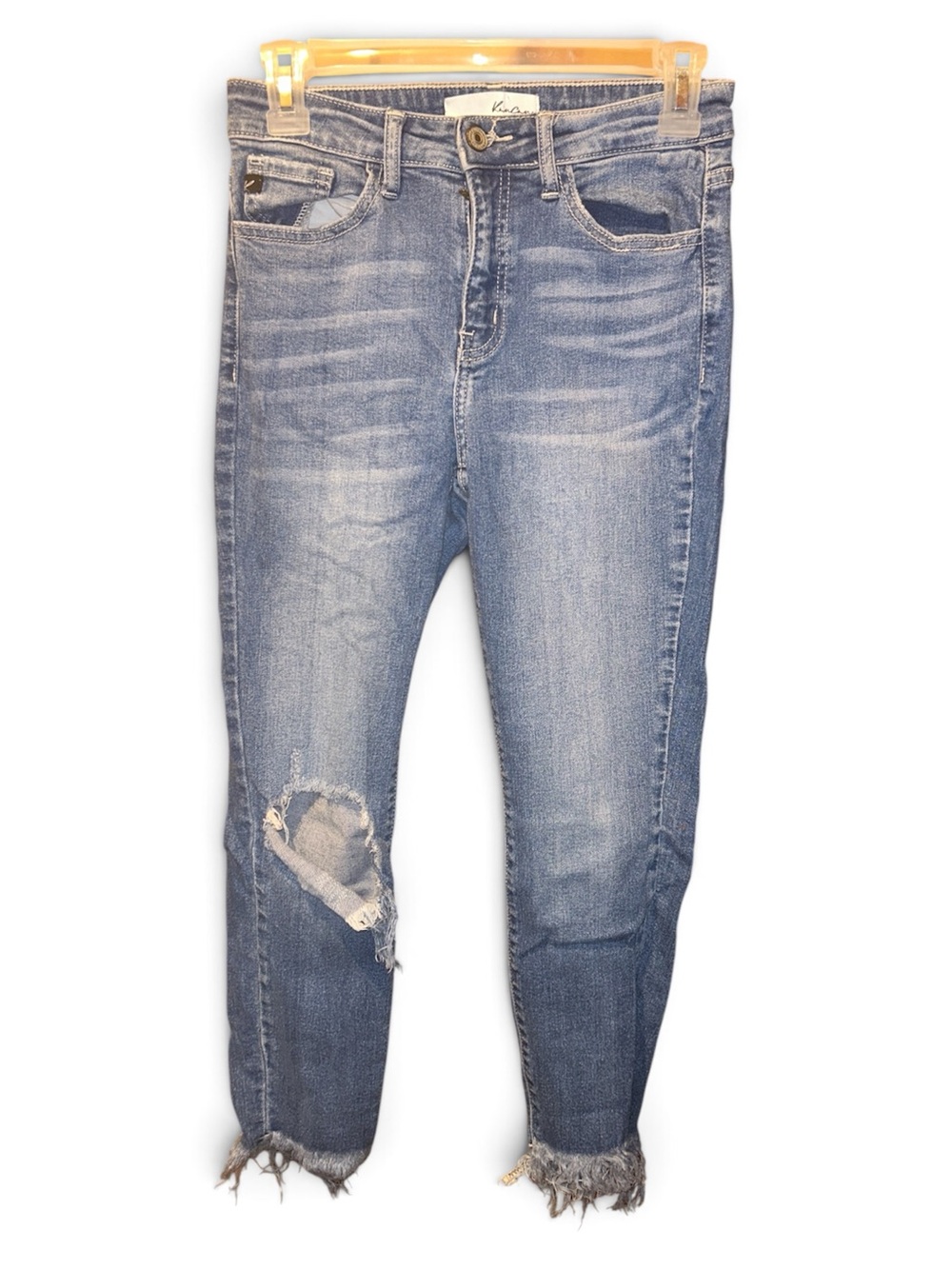 KanCan Light Blue Distressed Skinny Jeans